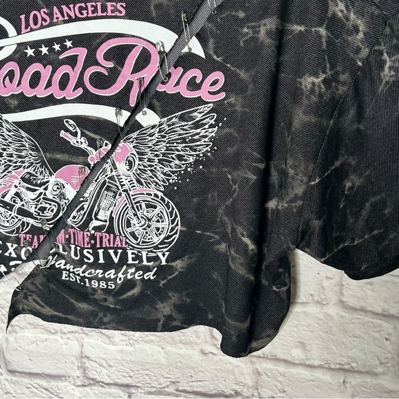 Fashion Nova Cropped Safety Pin Top - Picture 7 of 12